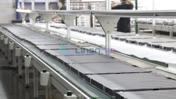 led module assembling line