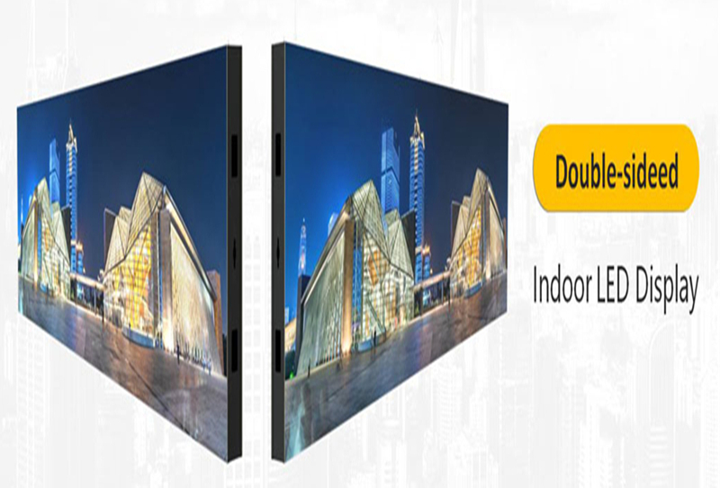 double side outdoor LED display show you wonderful images