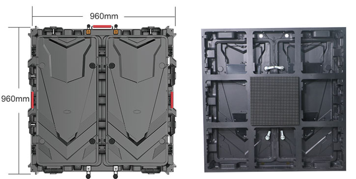 dual service energy saving LED display