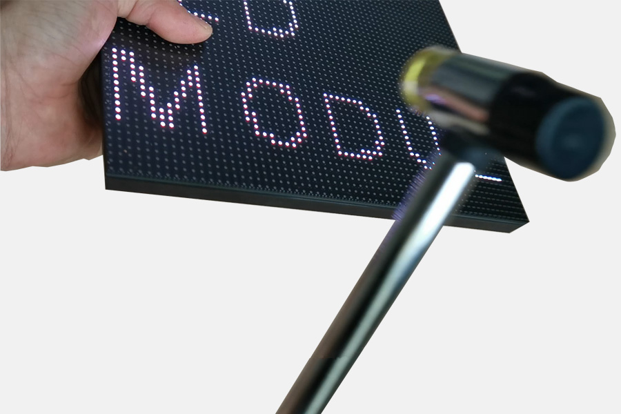 GOB LED display module