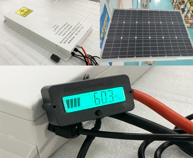 solar power storage led display