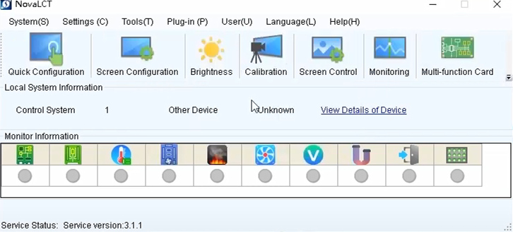 novalct interface