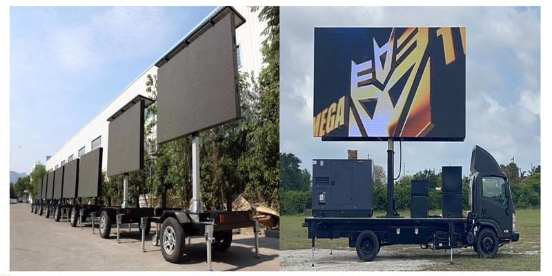 led truck screen