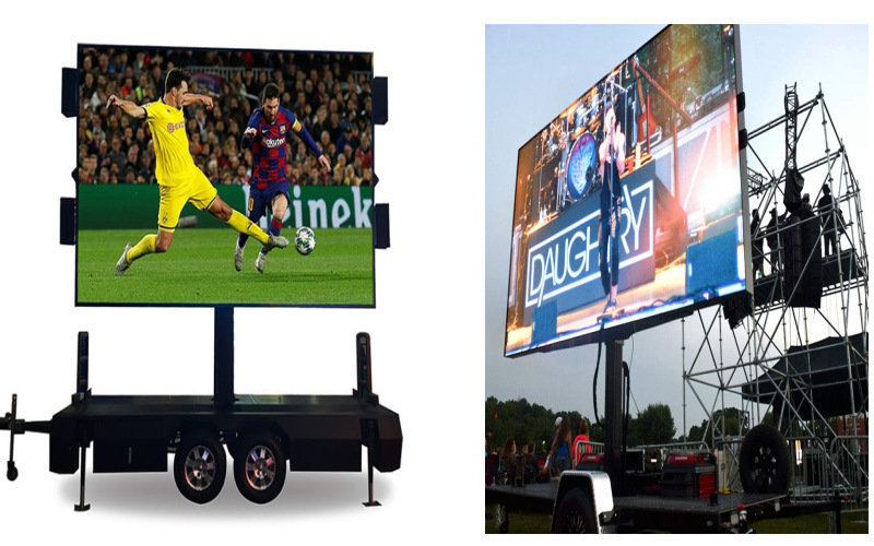 mobile rental led display price