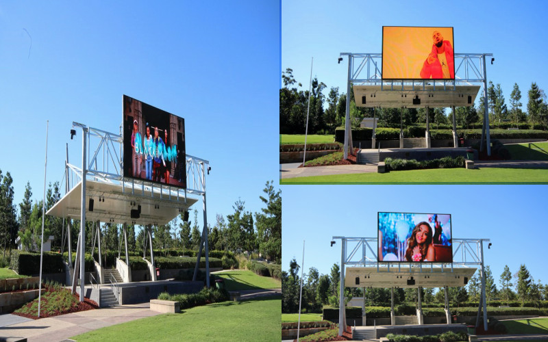 outdoor LED screen rental price