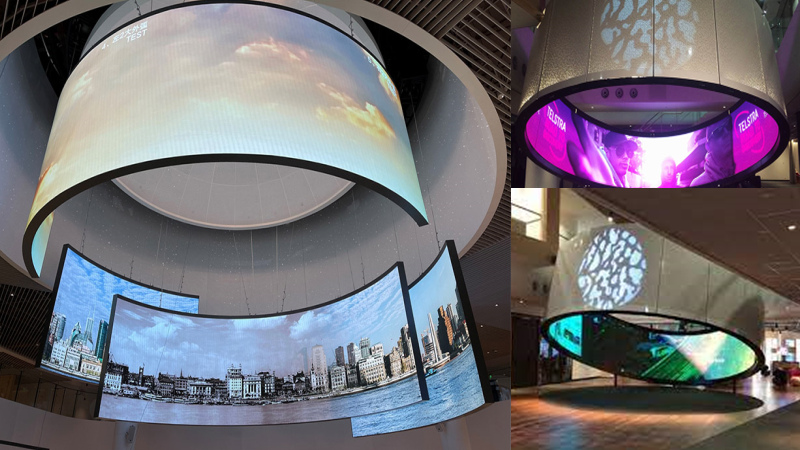 360 degree led display