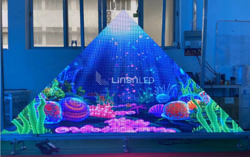 triangle led display