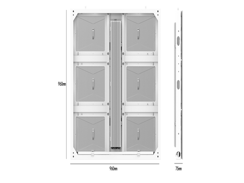 Parameters of ev960 outdoor LED cabinet