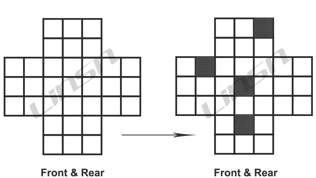 LED Cross Display